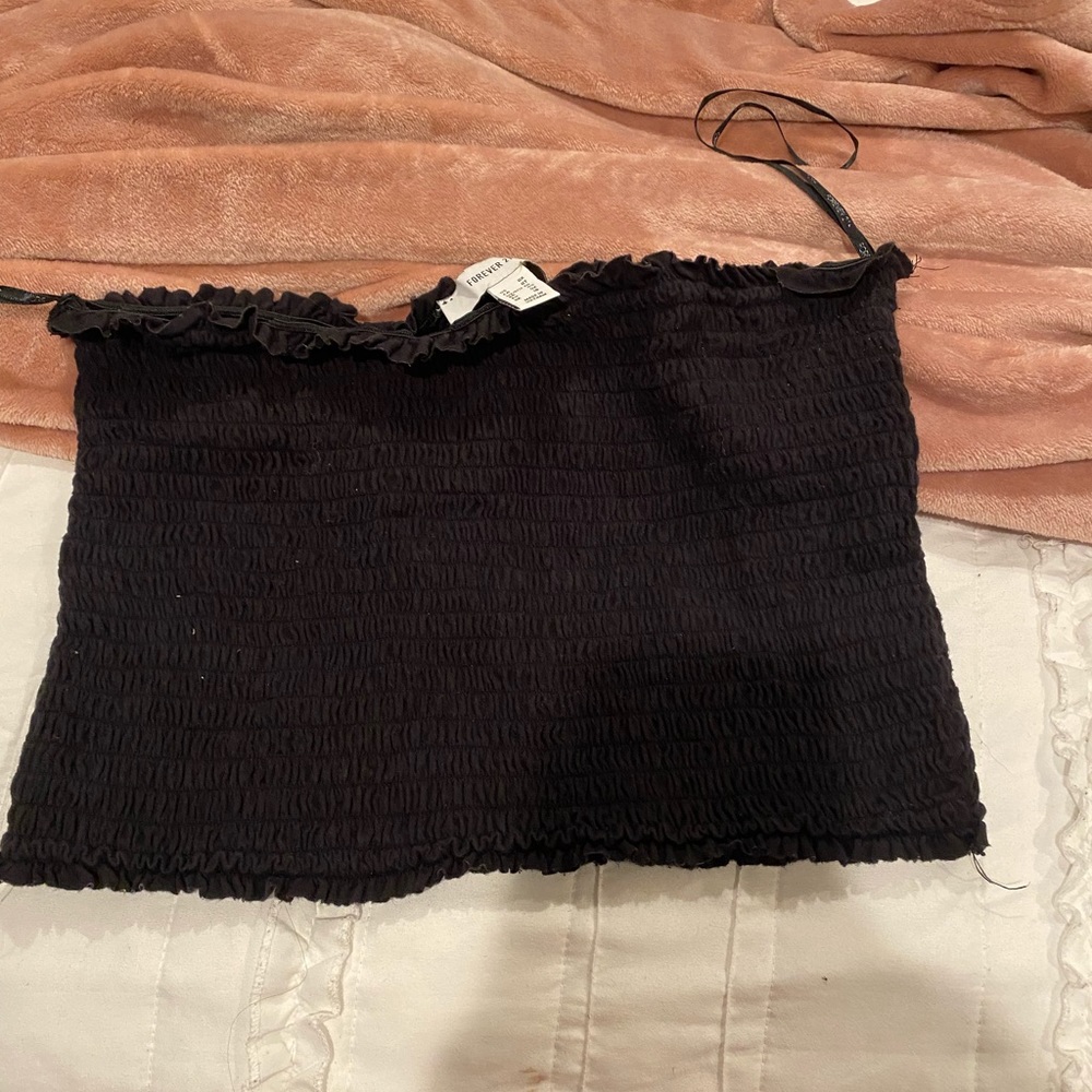 Black tube top
